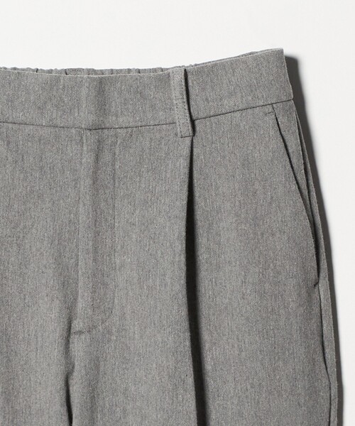 A DAY IN THE LIFE UNITED ARROWS(アデイインザライフユナイテッドアローズ)の「ニットライク プリーツ テーパードパンツ ‐ウォッシャブル‐<A DAY IN THE LIFE>(その他パンツ・レディース・ナチュラル/グレー系/ブラック・M/S)」の16枚目の写真