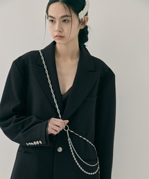 STUDIOUS（ステュディオス）の「【tanakadaisuke/タナカダイスケ】bijou chain 2way phone strap/ビジューチェーン2Wayフォンストラップ/スマホショルダー（スマホグッズ）」