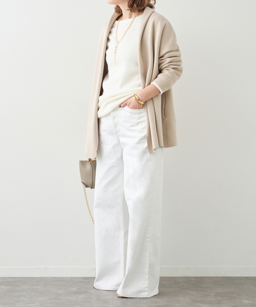 Deuxieme Classe（ドゥーズィエムクラス）の「SMOOTH TOP ガウン（その他アウター・レディース・ベージュ/ライトグレー・FREE）」の20枚目の写真