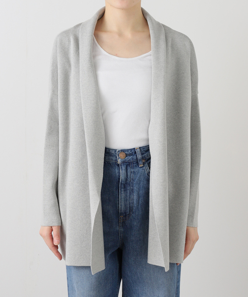 Deuxieme Classe（ドゥーズィエムクラス）の「SMOOTH TOP ガウン（その他アウター・レディース・ベージュ/ライトグレー・FREE）」の15枚目の写真