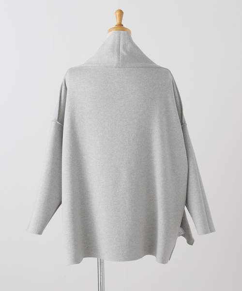 Deuxieme Classe（ドゥーズィエムクラス）の「SMOOTH TOP ガウン（その他アウター・レディース・ベージュ/ライトグレー・FREE）」の8枚目の写真