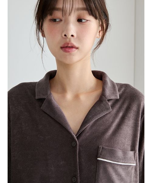 パイルシャツ（ルームウェア/パジャマ）｜gelato pique（ジェラート