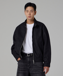 ノーカラー」に該当するメンズのライダースジャケットファッション通販