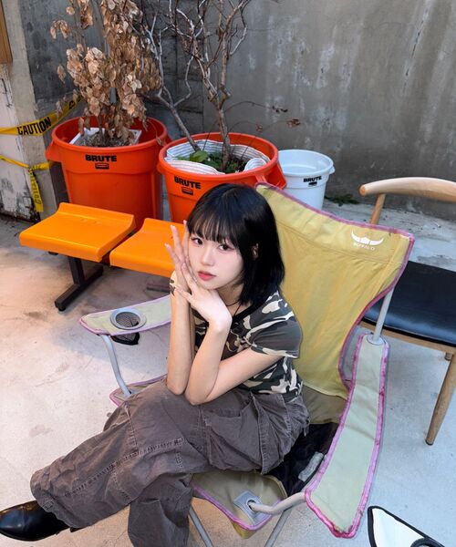 CHICKS（チックス）の「スターカモスリムフィットベージュ（Tシャツ/カットソー・レディース・その他・FREE）」の15枚目の写真
