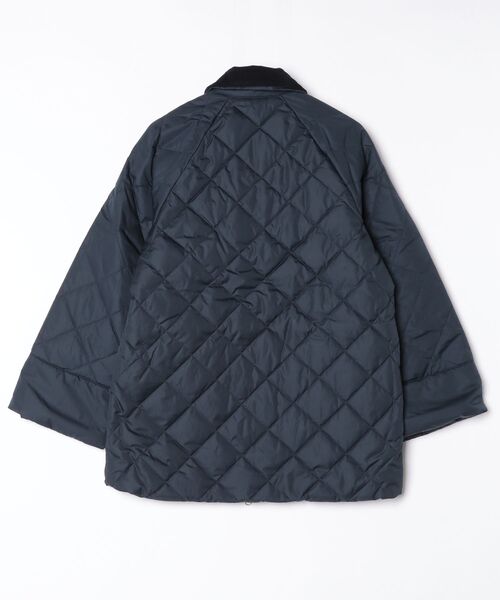 Barbour（バブアー）の「Aldburgh キルティングジャケット（その他アウター・レディース・クリーム/ネイビー・8）」の19枚目の写真