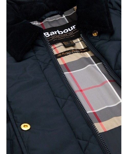 Barbour（バブアー）の「Aldburgh キルティングジャケット（その他アウター・レディース・クリーム/ネイビー・8）」の17枚目の写真