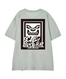[エピスタジオXスキャリーブラザーSERIES 3]コットンルーズフィット半袖Tシャツ_ダースティミント