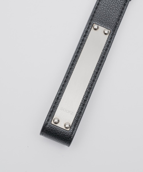 DOOPZ（ドープス）の「METAL PLATE KEYRING - メタルプレートキーリング（キーケース/キーアクセサリー・メンズ・ブラック・FREE）」の3枚目の写真
