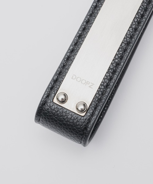 DOOPZ（ドープス）の「METAL PLATE KEYRING - メタルプレートキーリング（キーケース/キーアクセサリー・メンズ・ブラック・FREE）」の4枚目の写真
