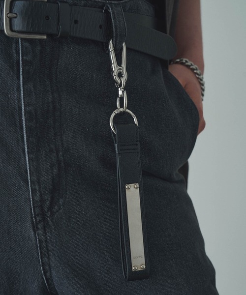 DOOPZ(ドープス)の「METAL PLATE KEYRING - メタルプレートキーリング(キーケース/キーアクセサリー・メンズ・ブラック・FREE)」の8枚目の写真