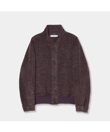 AFTERPRAY（アフタープレイ）の「コンポーズドボタンウールブルゾンバーガンディ（MA-1）」