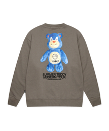 SUMMER TEDDY MUSEUM TOUR SWEATSHIRT olive
