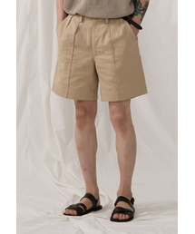 MEN IN JUNGLE（マンインジャングル）の「[MIJ] BAオフィサーショーツ - カーキ（その他パンツ）」