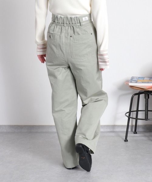 cepo(セポ)の「ベルテッドワークイージーパンツ(その他パンツ・レディース・ネイビー/オフホワイト/オリーブ・S/L/M)」の9枚目の写真
