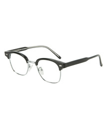 HANGLE EYEWEAR（ハングルアイウェア）の「エーデル スクエア ハイゴム ブラック（メガネ）」