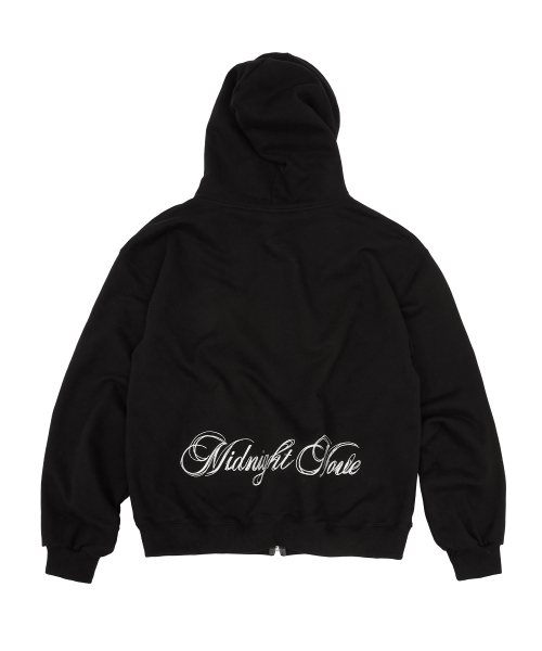 Midnight Move(ミッドナイトムーブ)の「horse hood zip up (black)(パーカー・レディース・その他・FREE)」の3枚目の写真