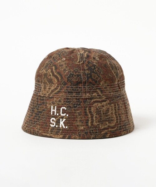 BEAMS(ビームス)の「HICOSAKA / H.C.S.K. Liberty Ripstop Sailor Hat(ハット・メンズ・パープル系その他5/ライトブラウン・ONE SIZE)」の3枚目の写真