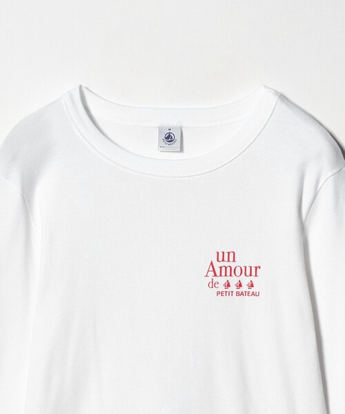 PETIT BATEAU(プチバトー)の「【別注】<PETIT BATEAU>ロングスリーブ プリント Tシャツ(Tシャツ/カットソー・レディース・ダークグレー/その他1/オフホワイト・FREE)」の16枚目の写真
