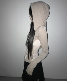 THEAIRTOWN（ジエアタウン）の「pistachio two tone hoodie（パーカー）」