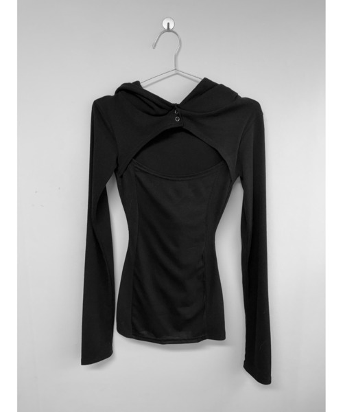 THEAIRTOWN(ジエアタウン)の「pistachio two tone hoodie(パーカー・レディース・ブラウン/ブラック/ブルー・FREE)」の18枚目の写真