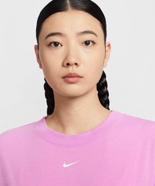NIKE（ナイキ）の「ナイキ NIKE ナイキ  ワン リラックスド DF L/S トップ（Tシャツ/カットソー・レディース・レッドパープル・M/L）」の3枚目の写真