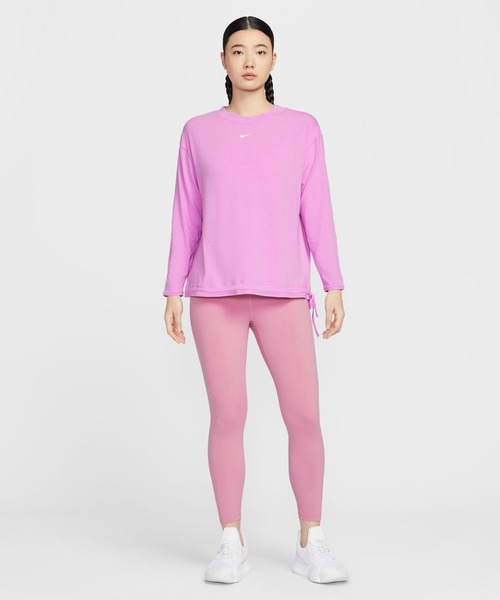 NIKE（ナイキ）の「ナイキ NIKE ナイキ  ワン リラックスド DF L/S トップ（Tシャツ/カットソー・レディース・レッドパープル・M/L）」の5枚目の写真