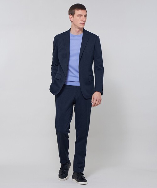MACKINTOSH LONDON（マッキントッシュ ロンドン）の「ハイツイストコットンクルーネックニット（ニット/セーター・メンズ・ベージュ系その他/ピンク系その他3/ブルー系その他4/グレー・XL/L/M）」の9枚目の写真