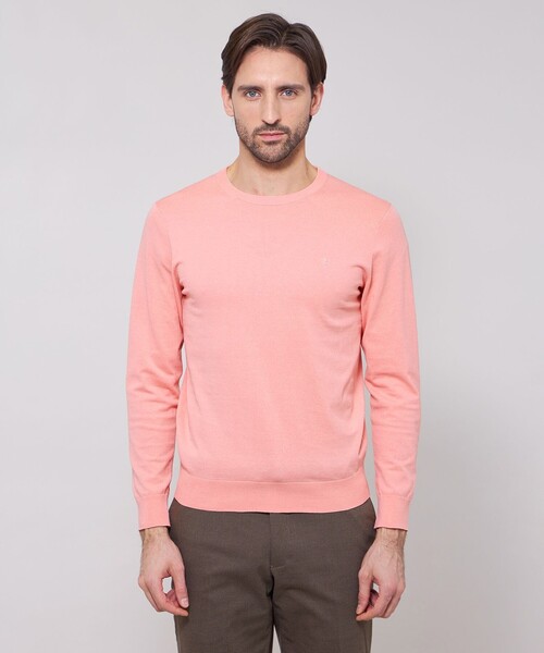 MACKINTOSH LONDON（マッキントッシュ ロンドン）の「ハイツイストコットンクルーネックニット（ニット/セーター・メンズ・ベージュ系その他/ピンク系その他3/ブルー系その他4/グレー・XL/L/M）」の12枚目の写真