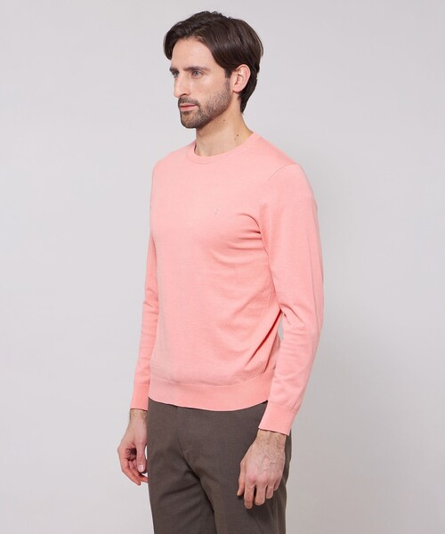 MACKINTOSH LONDON（マッキントッシュ ロンドン）の「ハイツイストコットンクルーネックニット（ニット/セーター・メンズ・ベージュ系その他/ピンク系その他3/ブルー系その他4/グレー・XL/L/M）」の13枚目の写真