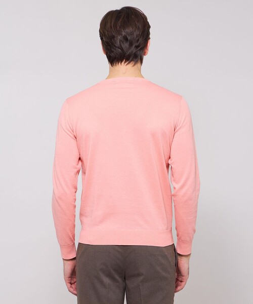 MACKINTOSH LONDON（マッキントッシュ ロンドン）の「ハイツイストコットンクルーネックニット（ニット/セーター・メンズ・ベージュ系その他/ピンク系その他3/ブルー系その他4/グレー・XL/L/M）」の14枚目の写真