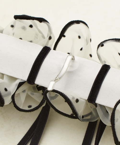 DISCOAT(ディスコート)の「【GOLDY】シアーパイピングヘアカフ(その他ヘアアクセサリー・レディース・ブラック/カーキ/ホワイト/ボルドー・FREE)」の6枚目の写真