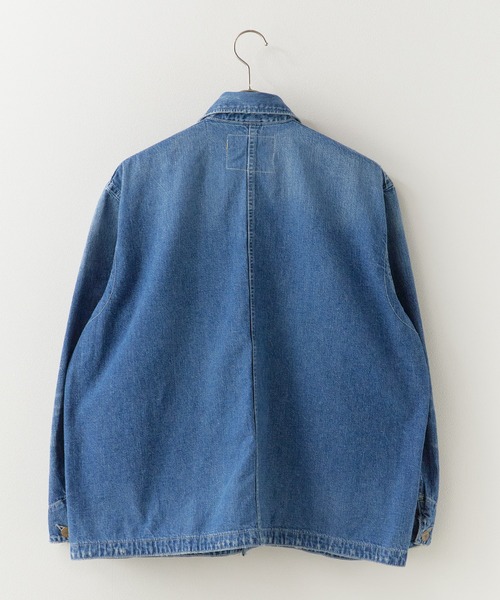 REMI RELIEF/レミレリーフ 9.5oz ネップDENIM カバーオール(USED
