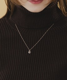 LA MUe（ラミュー）の「【LA MUE】日本製 ニッケルフリー モカムース ペンダント（ネックレス）」