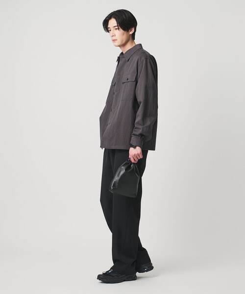 UNFINISHED LEATHER PURSE/アンフィニッシュドレザー 巾着バッグ