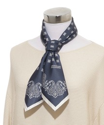 MACKINTOSH PHILOSOPHY（マッキントッシュ フィロソフィー）の「日本製 スカーフ シルク100％ バンダナプリント 68*68（バンダナ/スカーフ）」