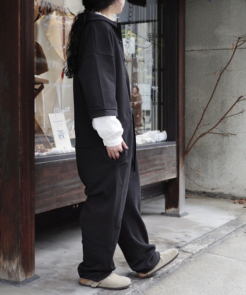 JOURNAL STANDARD LUXE（ジャーナルスタンダード　ラックス）の「カノコ オールインワン（つなぎ/オールインワン・レディース・ブラック・FREE）」の2枚目の写真