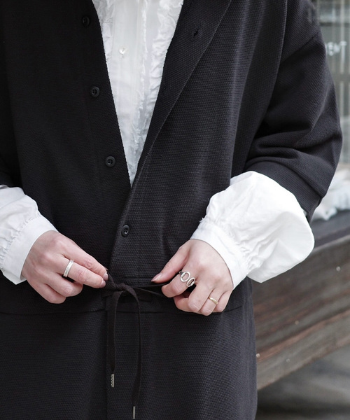 JOURNAL STANDARD LUXE（ジャーナルスタンダード　ラックス）の「カノコ オールインワン（つなぎ/オールインワン・レディース・ブラック・FREE）」の4枚目の写真