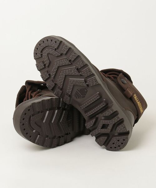 PALLADIUM（パラディウム）の「BAGGY COATED バギー コーティッド ブーツ（ブーツ・メンズ・ダークブラウン系/カーキ系・25.5cm/27cm/24.5cm/26.5cm/24cm/26cm/23.5cm）」の16枚目の写真