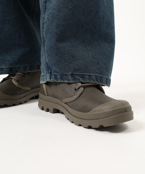 PALLADIUM（パラディウム）の「BAGGY COATED バギー コーティッド ブーツ（ブーツ・メンズ・ダークブラウン系/カーキ系・25.5cm/27cm/24.5cm/26.5cm/24cm/26cm/23.5cm）」の20枚目の写真