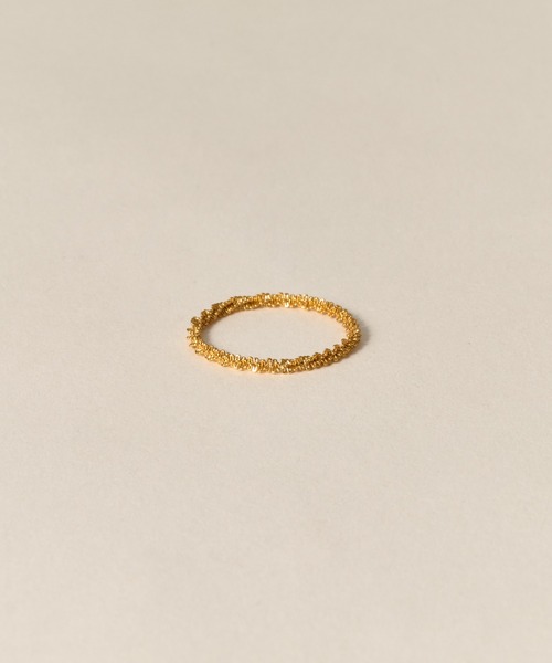 novice（ノーヴィス）の「【novice】Loop Spark Ring［Stainless］（リング・レディース・ゴールド/シルバー・9/13）」の2枚目の写真
