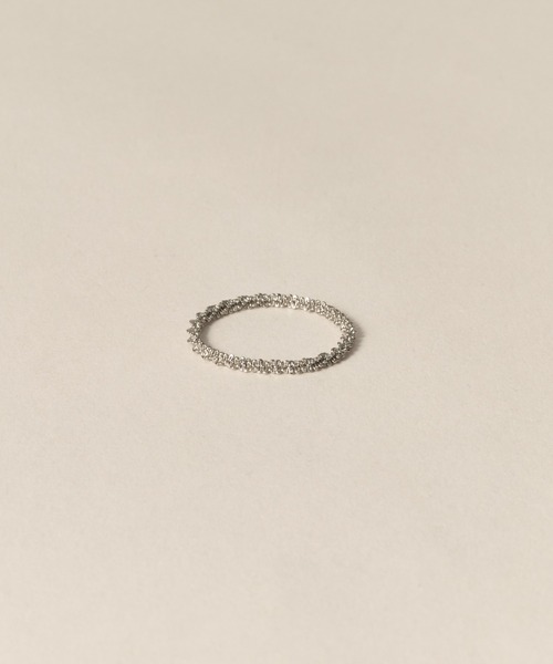 novice（ノーヴィス）の「【novice】Loop Spark Ring［Stainless］（リング・レディース・ゴールド/シルバー・9/13）」の4枚目の写真