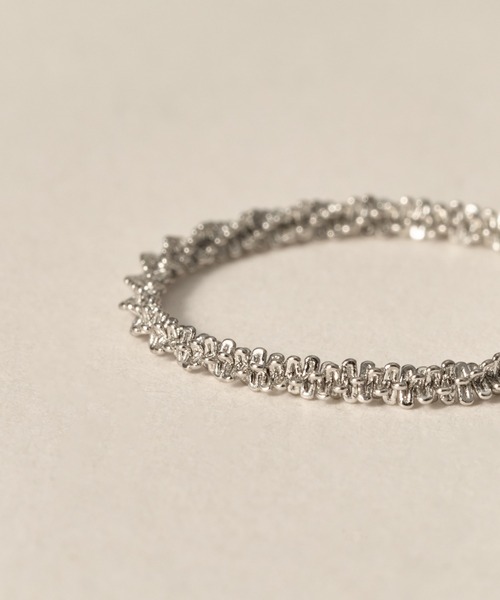 novice（ノーヴィス）の「【novice】Loop Spark Ring［Stainless］（リング・レディース・ゴールド/シルバー・9/13）」の7枚目の写真