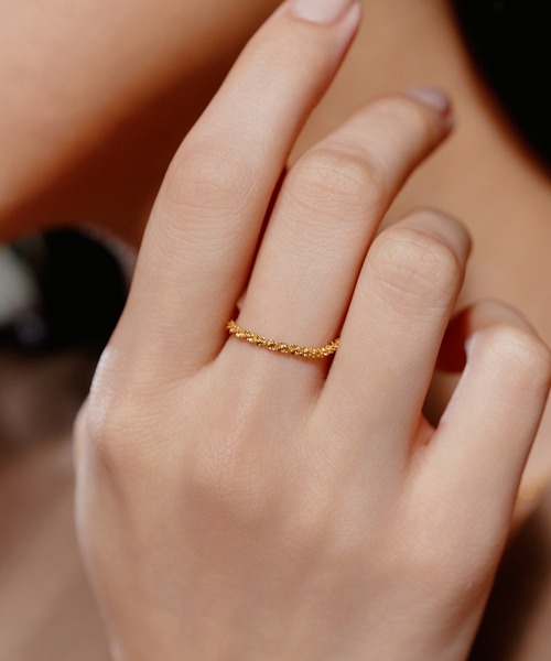 novice（ノーヴィス）の「【novice】Loop Spark Ring［Stainless］（リング・レディース・ゴールド/シルバー・9/13）」の13枚目の写真