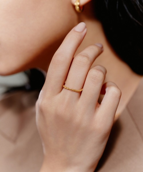 novice（ノーヴィス）の「【novice】Loop Spark Ring［Stainless］（リング・レディース・ゴールド/シルバー・9/13）」の14枚目の写真