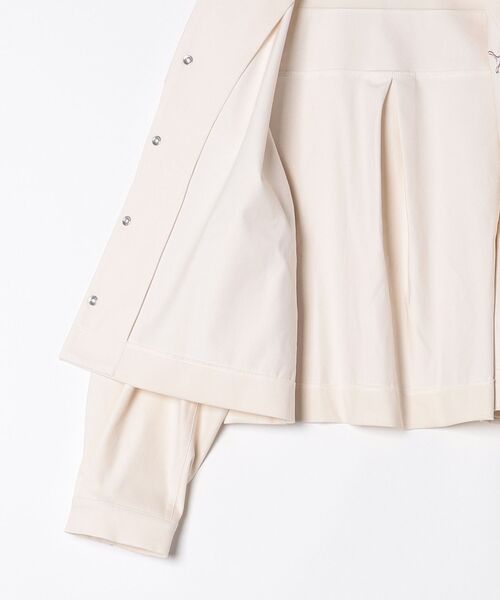 PUMA(プーマ)の「プーマ PUMA ESS ELEVATED デニムライク JKT(デニムジャケット・レディース・ネイビー/クリーム/ブラック・S/M/L)」の5枚目の写真