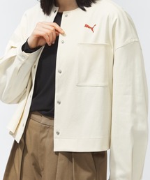 プーマ PUMA ESS ELEVATED デニムライク JKT
