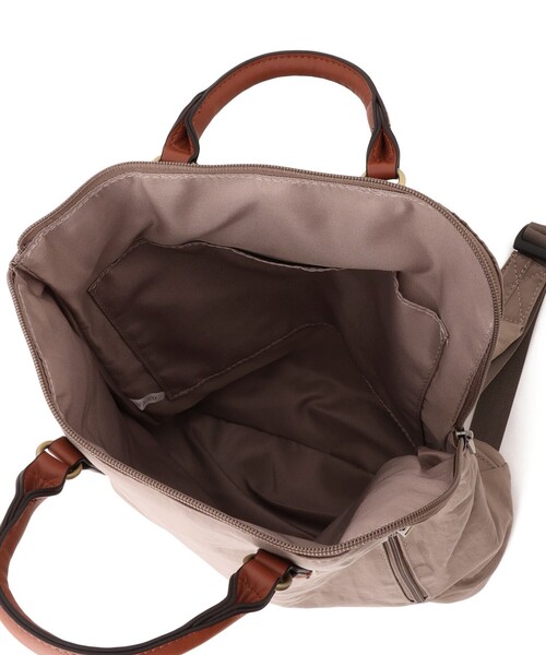 Jayro（ジャイロ）の「皺ナイロンL字リュック（バックパック/リュック・レディース・ブラウン系その他2・FREE）」の10枚目の写真