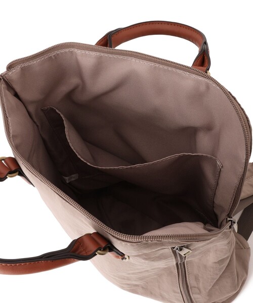 Jayro（ジャイロ）の「皺ナイロンL字リュック（バックパック/リュック・レディース・ブラウン系その他2・FREE）」の11枚目の写真