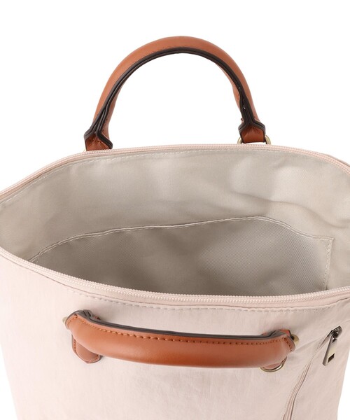 Jayro（ジャイロ）の「皺ナイロンL字リュック（バックパック/リュック・レディース・ブラウン系その他2・FREE）」の17枚目の写真