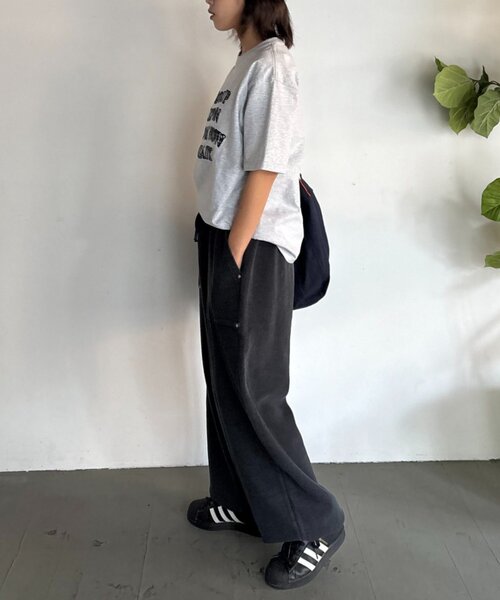 CIAOPANIC TYPY（チャオパニックティピー）の「【UNISEX】アソート柄アップリケTEE（Tシャツ/カットソー・レディース・カーキ/レッド/ホワイト/ネイビー/グレー/ブラック・MEDIUM/LARGE）」の13枚目の写真